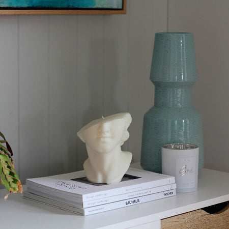 Fragmentary Colossal Bust Candle