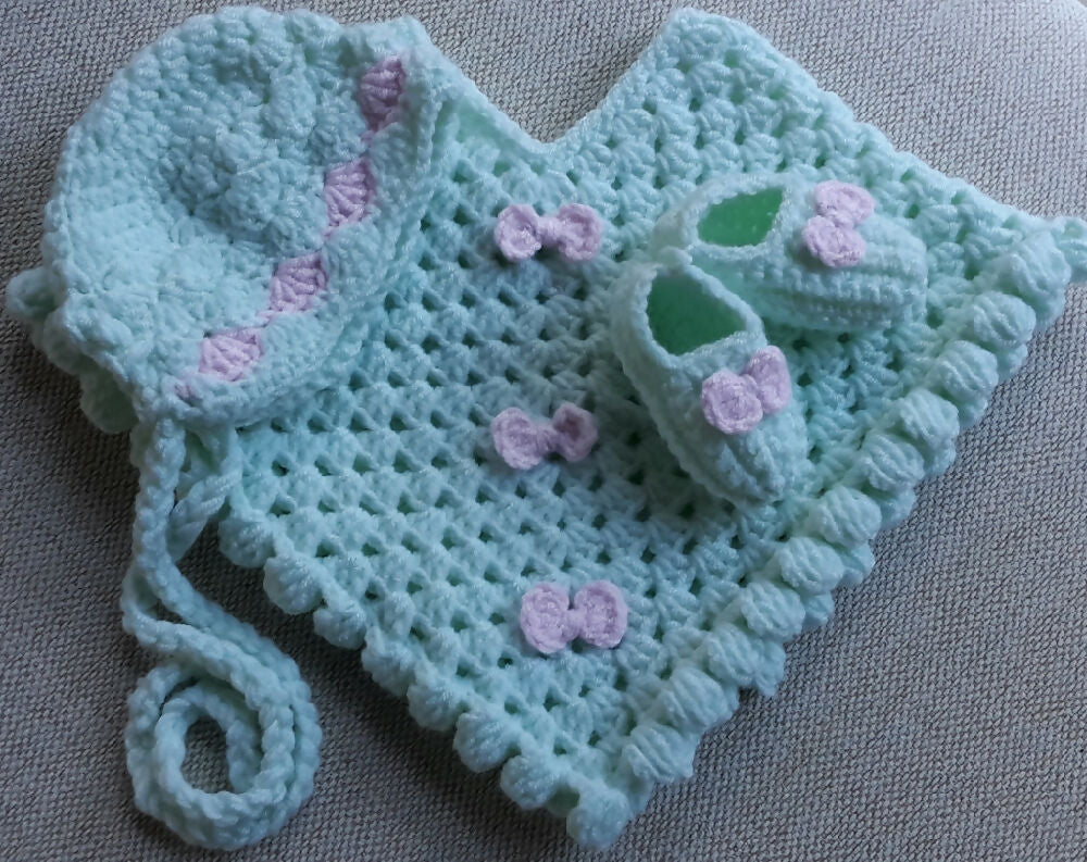 Newborn Snuggle-Uggle Poncho Set