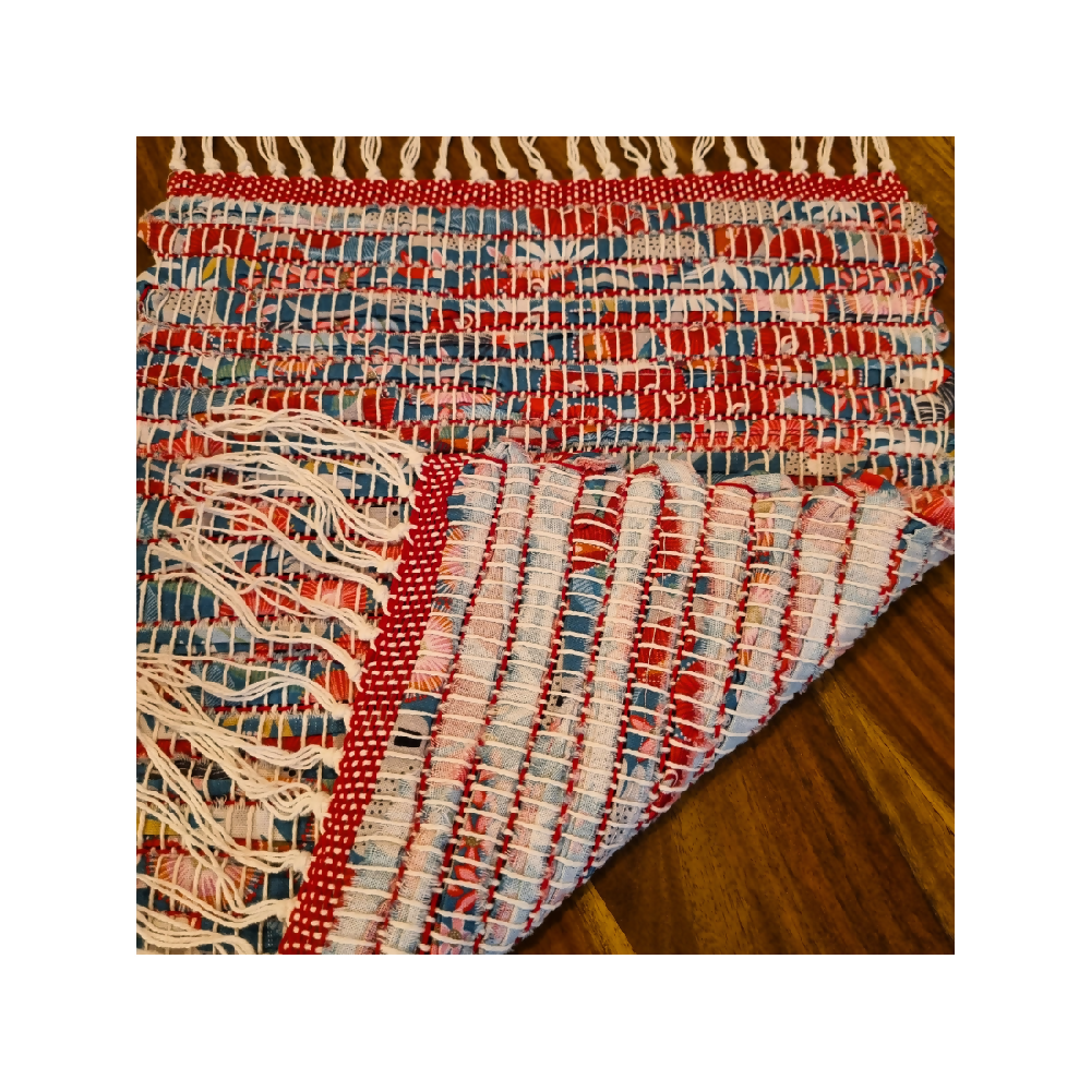 Handwoven Christmas Fabric Placemats