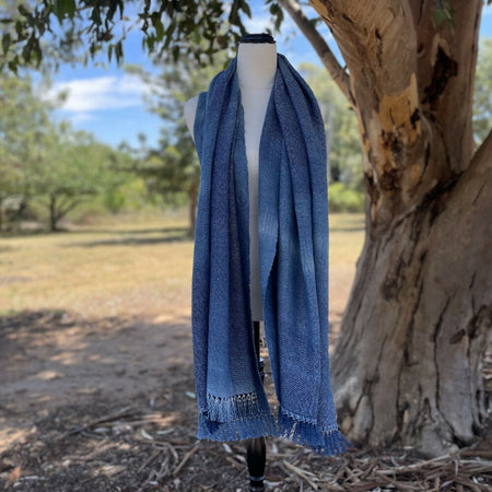 Handwoven Indigo Wraps