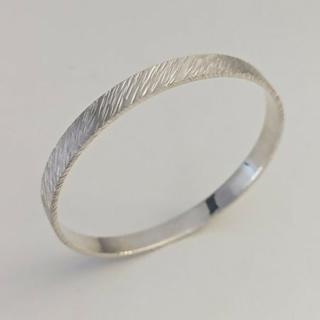 hammered bangle