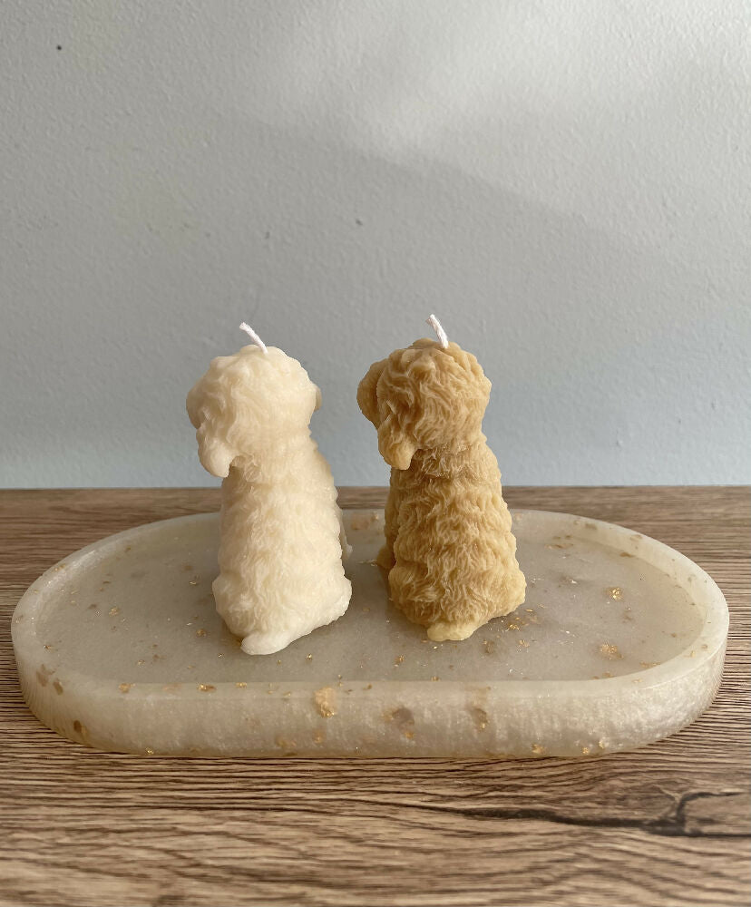 Cavoodle Pillar Candle