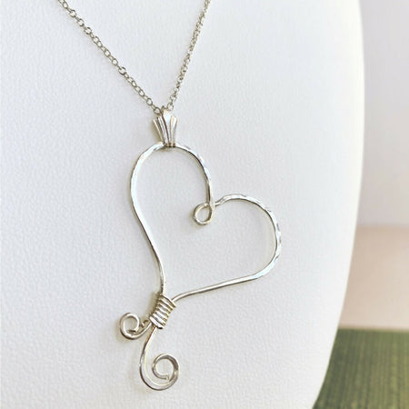 Sweet Heart pendant necklace | Sterling Silver