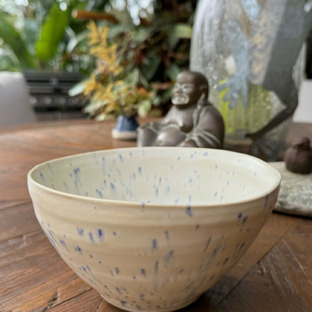 Hand thrown medium sized bowl