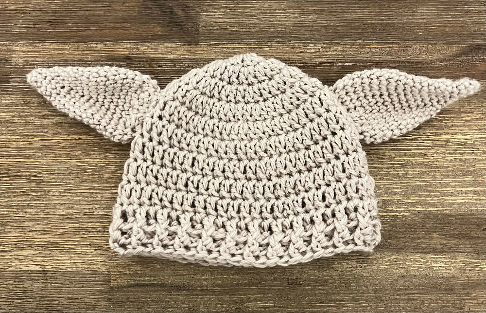 Crochet Baby Yoda Hat and Socks Set