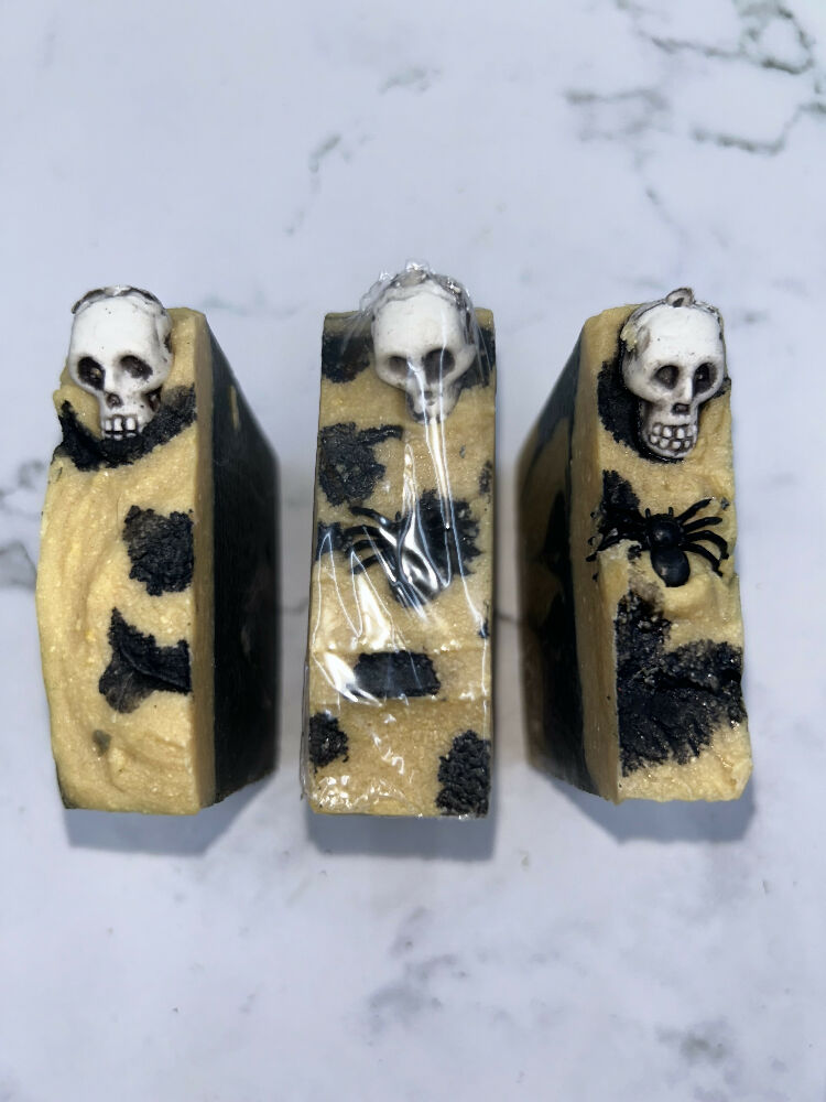 Organic rice water infused halloween soap