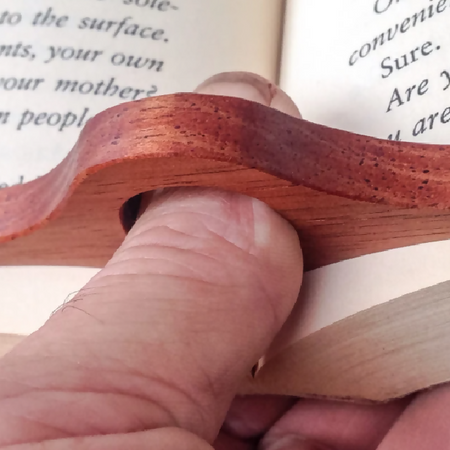 Beefwood Handmade Wooden Book Bird  | Perfect Gift for Book Lovers