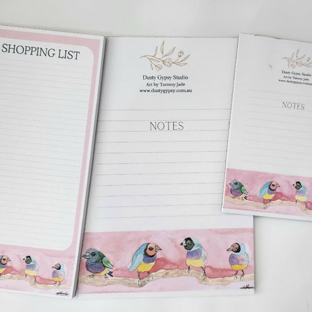 Finches stationery pack