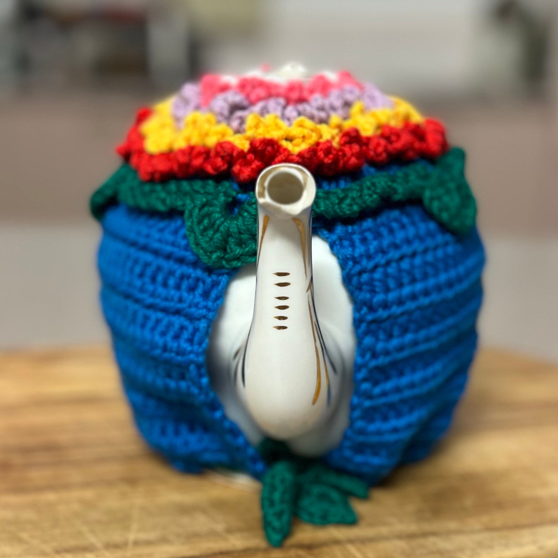 Crochet Teapot Cosy - 4 different designs