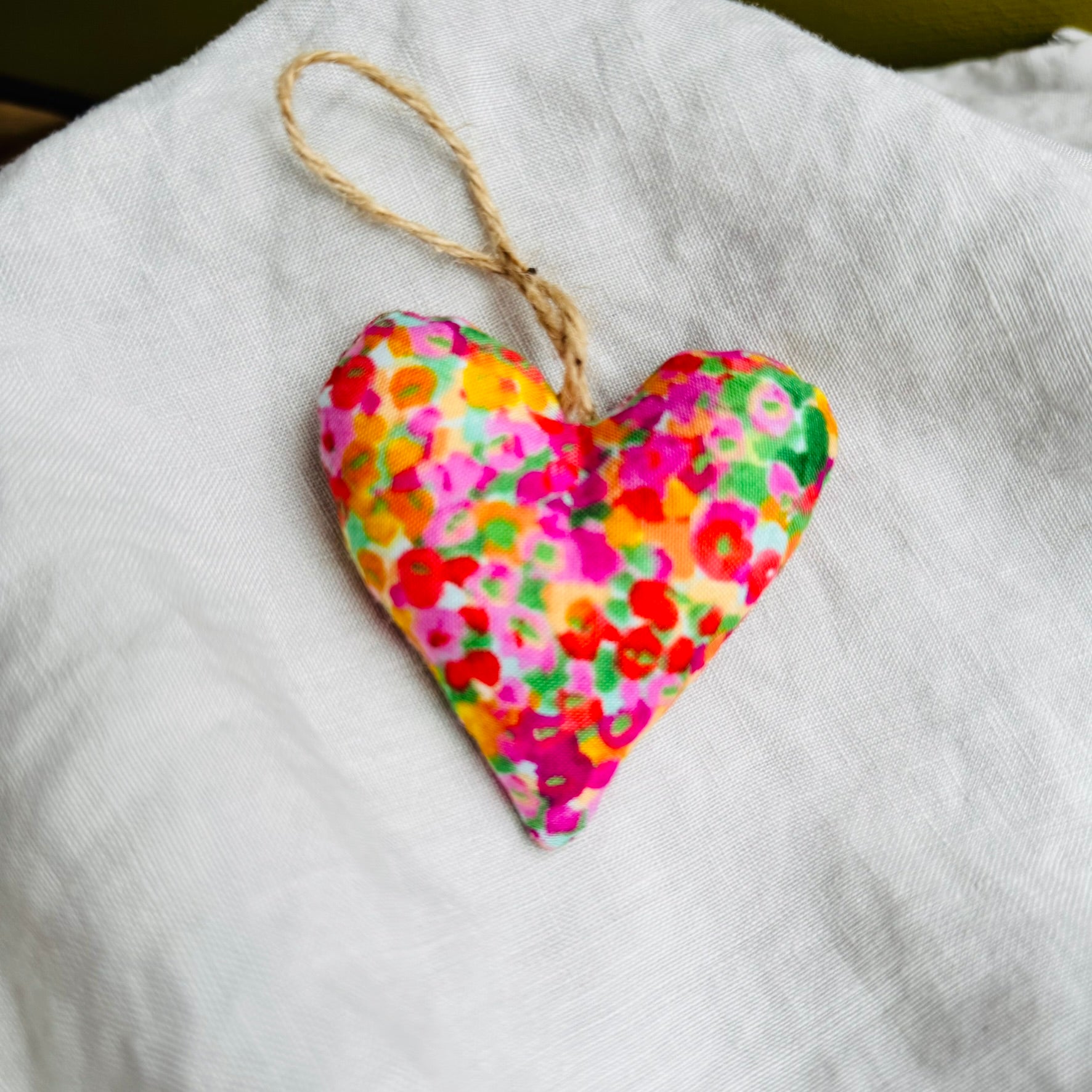 Handmade Super Colourful Hearts