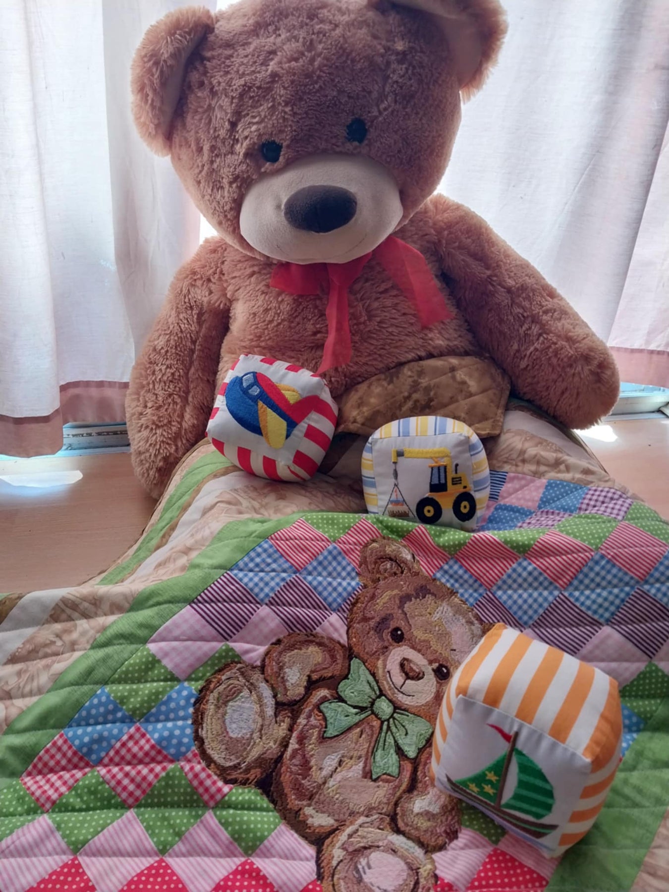 "Transport" Soft Baby Blocks