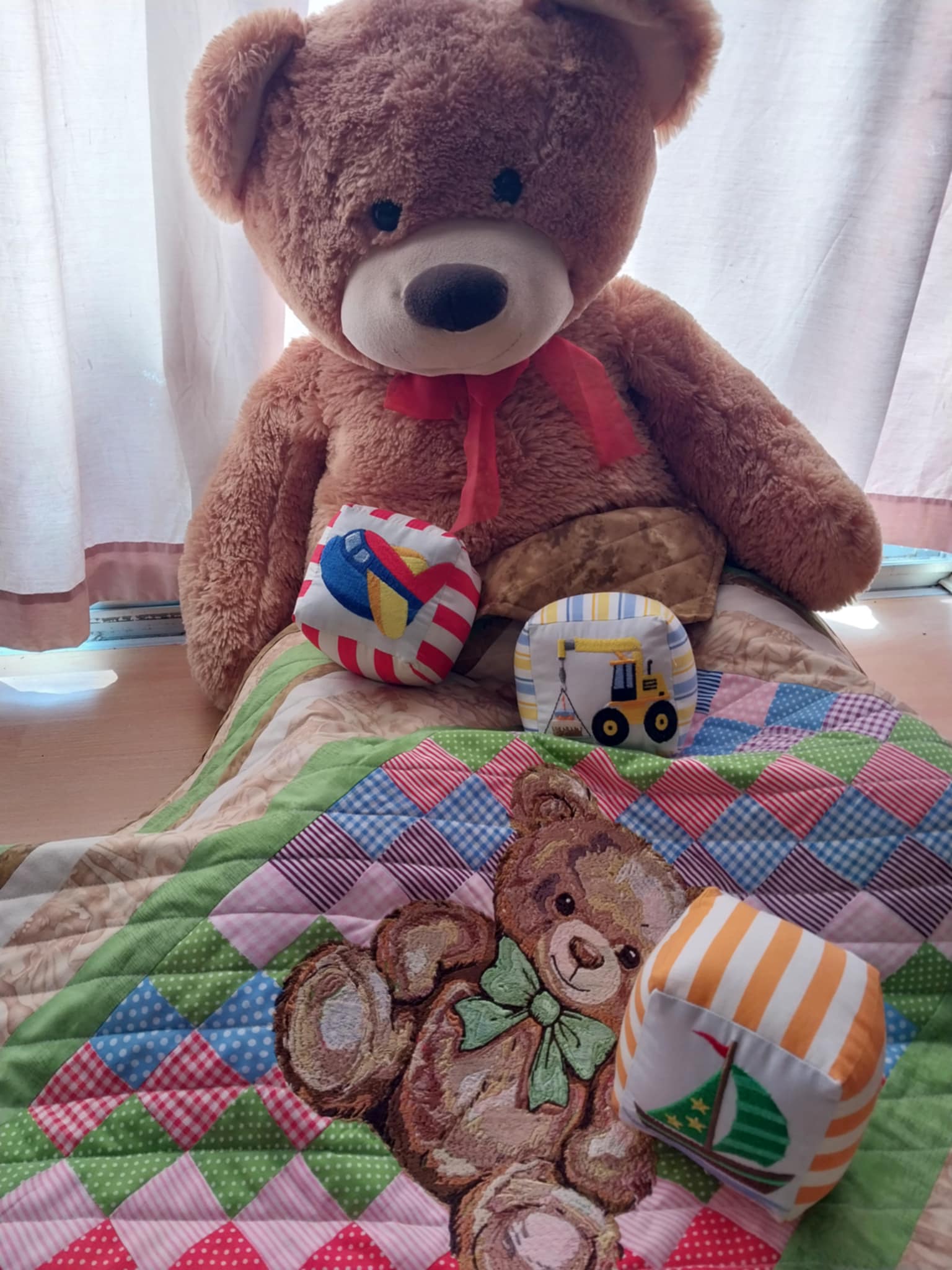 "Transport" Soft Baby Blocks
