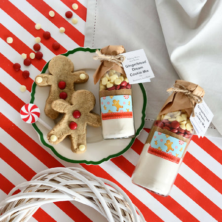 GINGERBREAD DREAM Cookie Mix. An adorable Christmas gift | treat | activity.