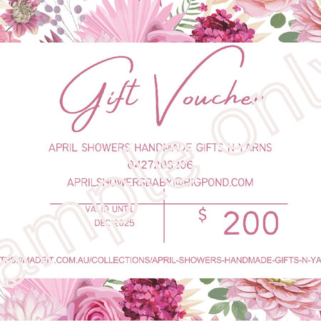 April Sowers -Gift Voucher