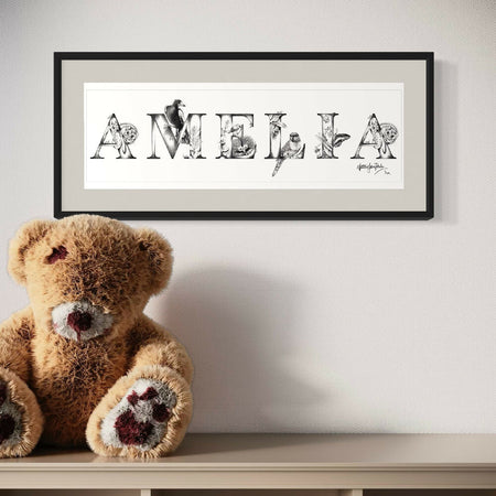 Australian Alphabet Art