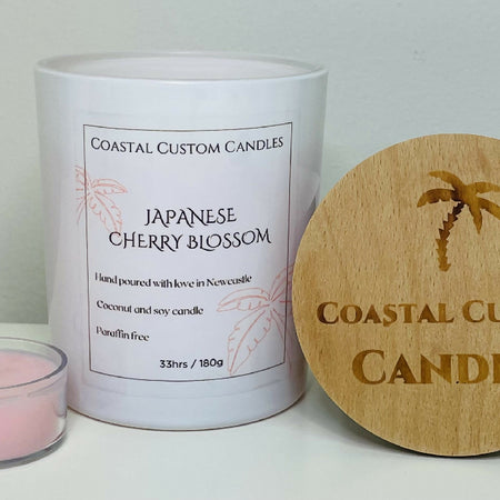 Japanese Cherry Blossom Candle