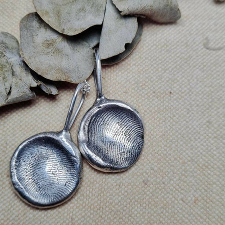 Fingerprint Pendant For Two