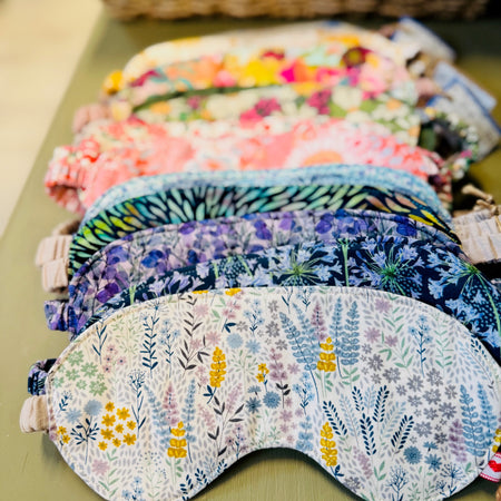 Handmade Eye Masks – Soft Sleep Masks for Rest & Relaxation - Many Colours to pick from