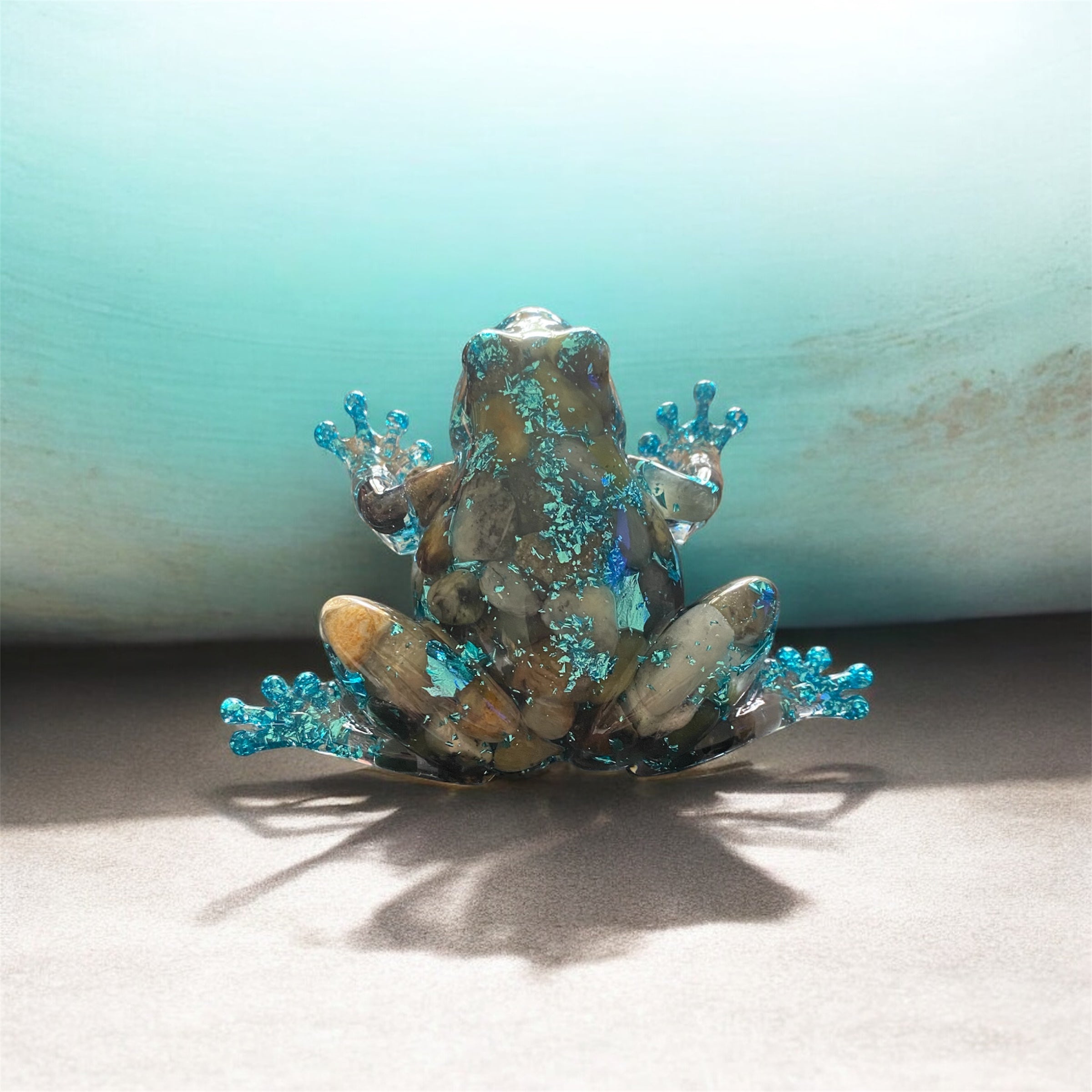 Aqua River Stone Frog