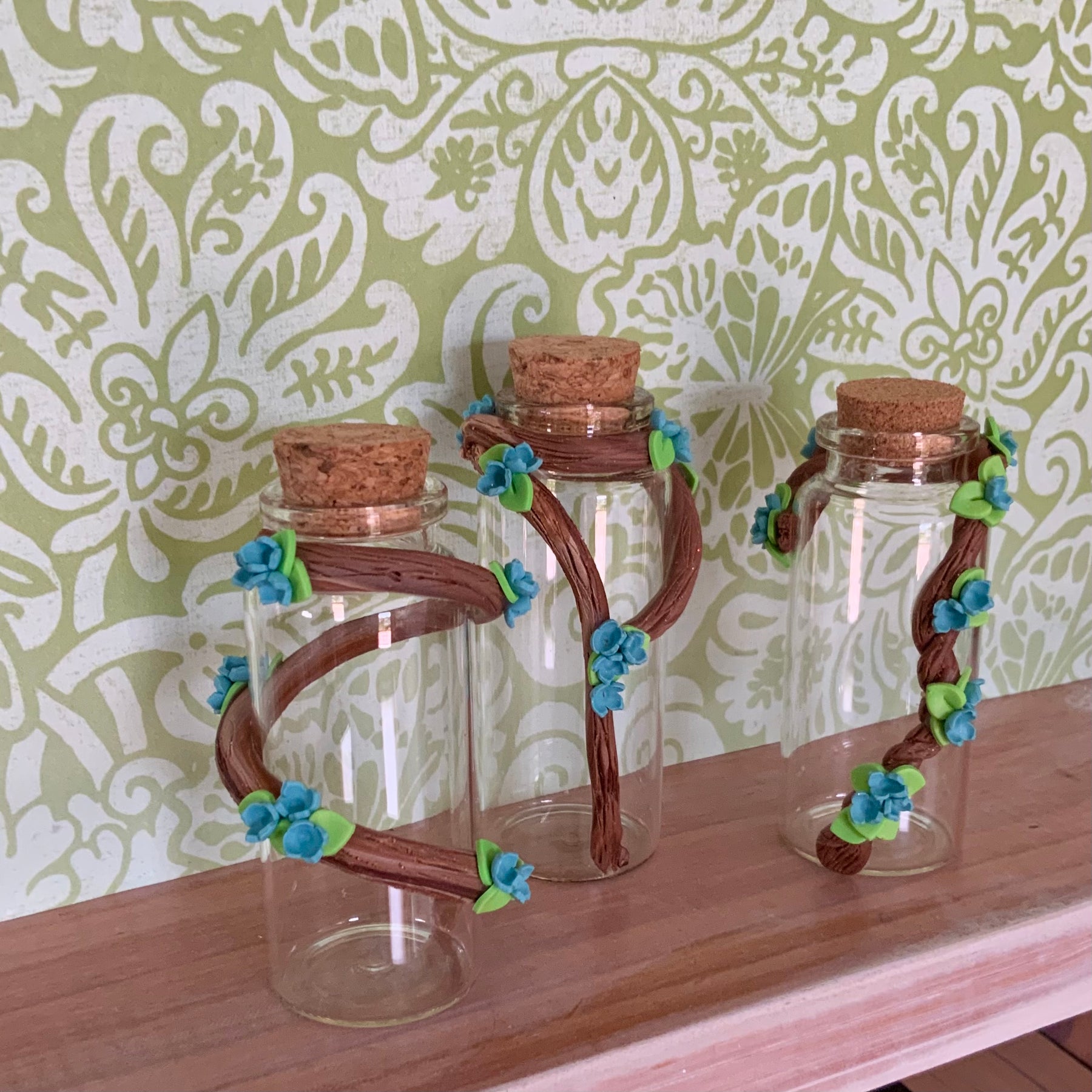 WHERE THE SOFTNESS BLOOMS: Glass Vessel Trio Sets