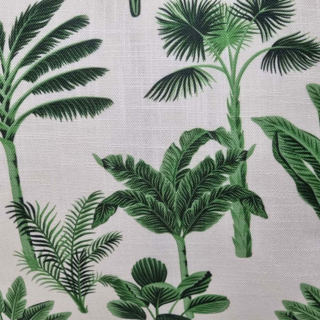 Palms print cushion cover. Coastal living 45x45cm