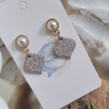 Pearl Mosaic Dangles