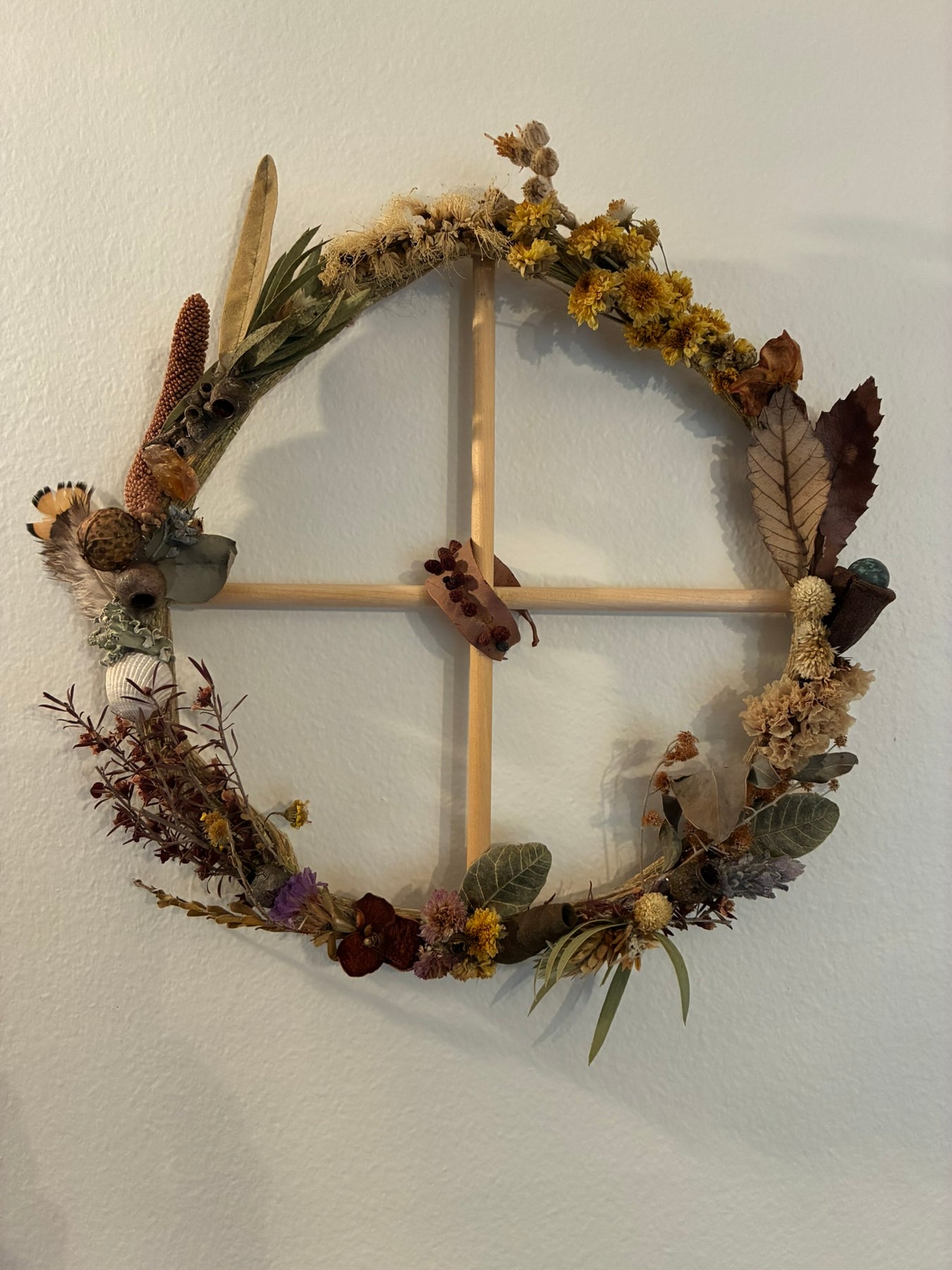 Wreath - "Solar/Earth Cross no. 9"