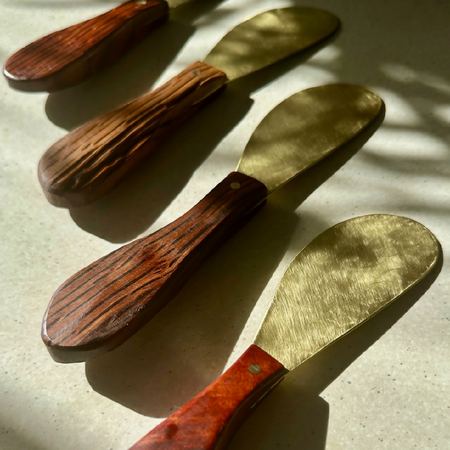 Brass Cheese Knife - The Ultimate Spreader