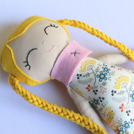 Penny - Handmade Girl Doll Keepsake - Gift for Babies and Girls