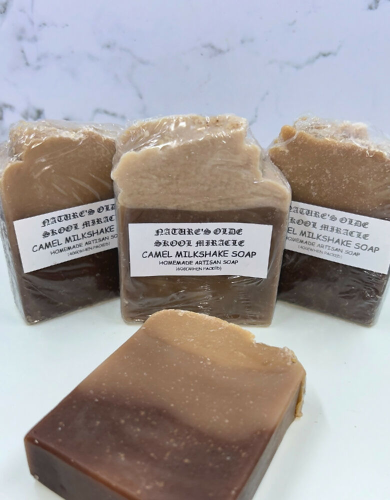 Camel milkshake soap