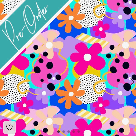 PRE-ORDER Water-resistant wet bags (Wonder Bloom - Wonderland Design Co)