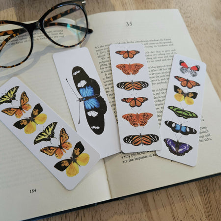 Watercolour Bookmarks - Butterflies