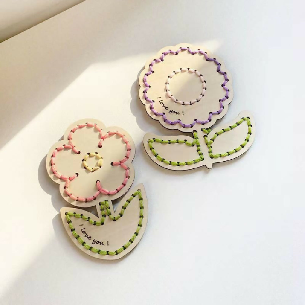 Kids Yarn Flower DIY Craft Kits