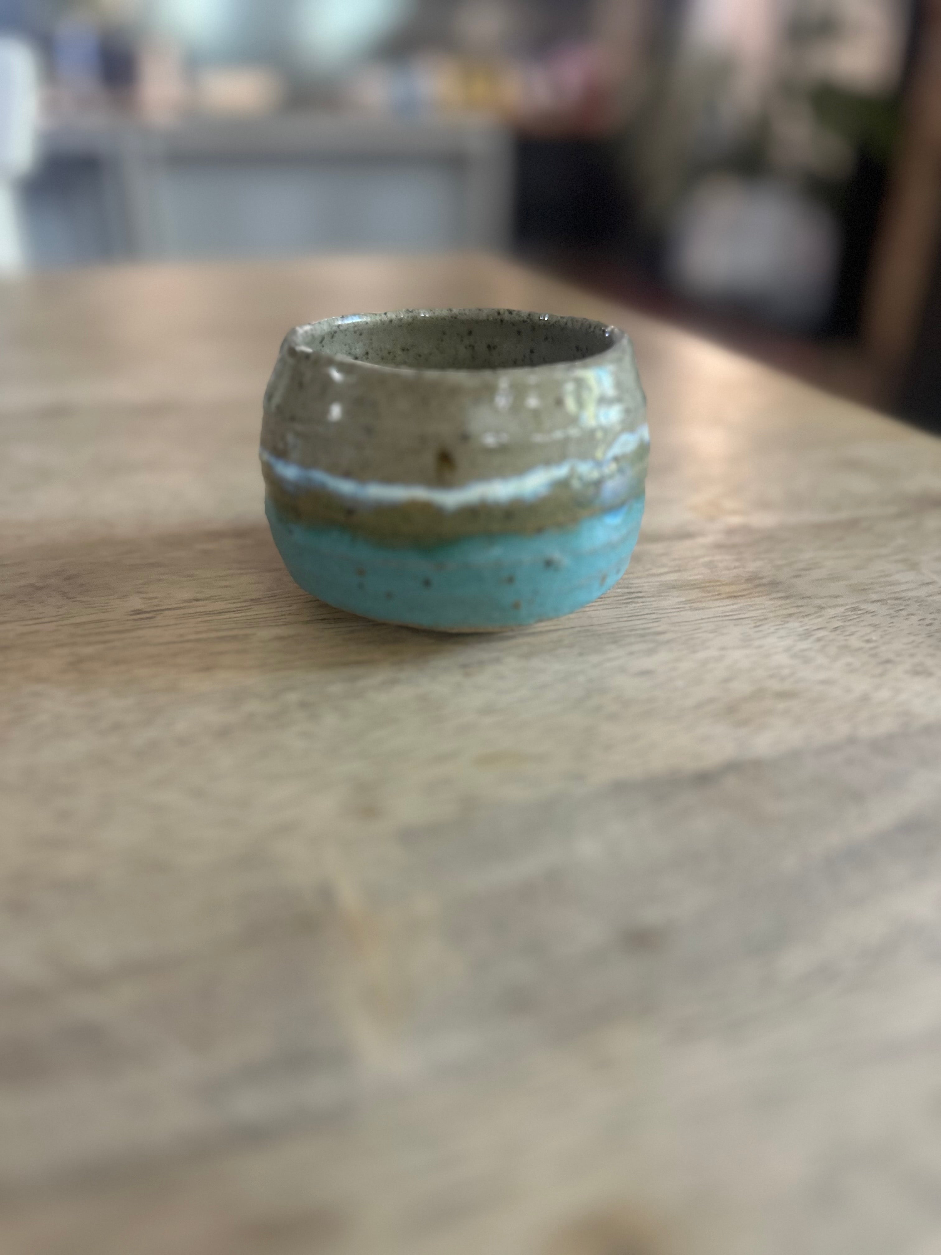 Stoneware Beaker - Coastal Horizon