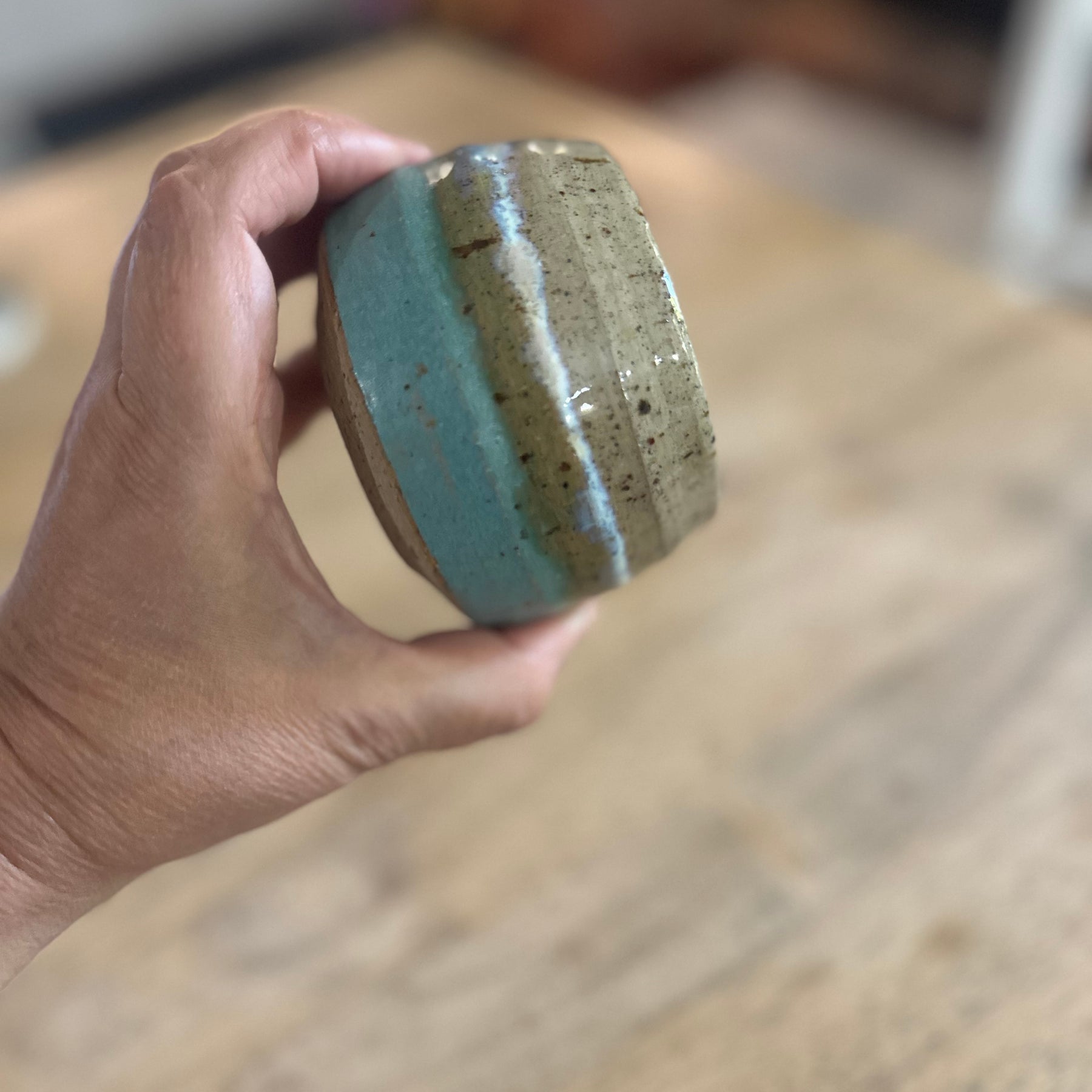 Stoneware Beaker - Coastal Horizon