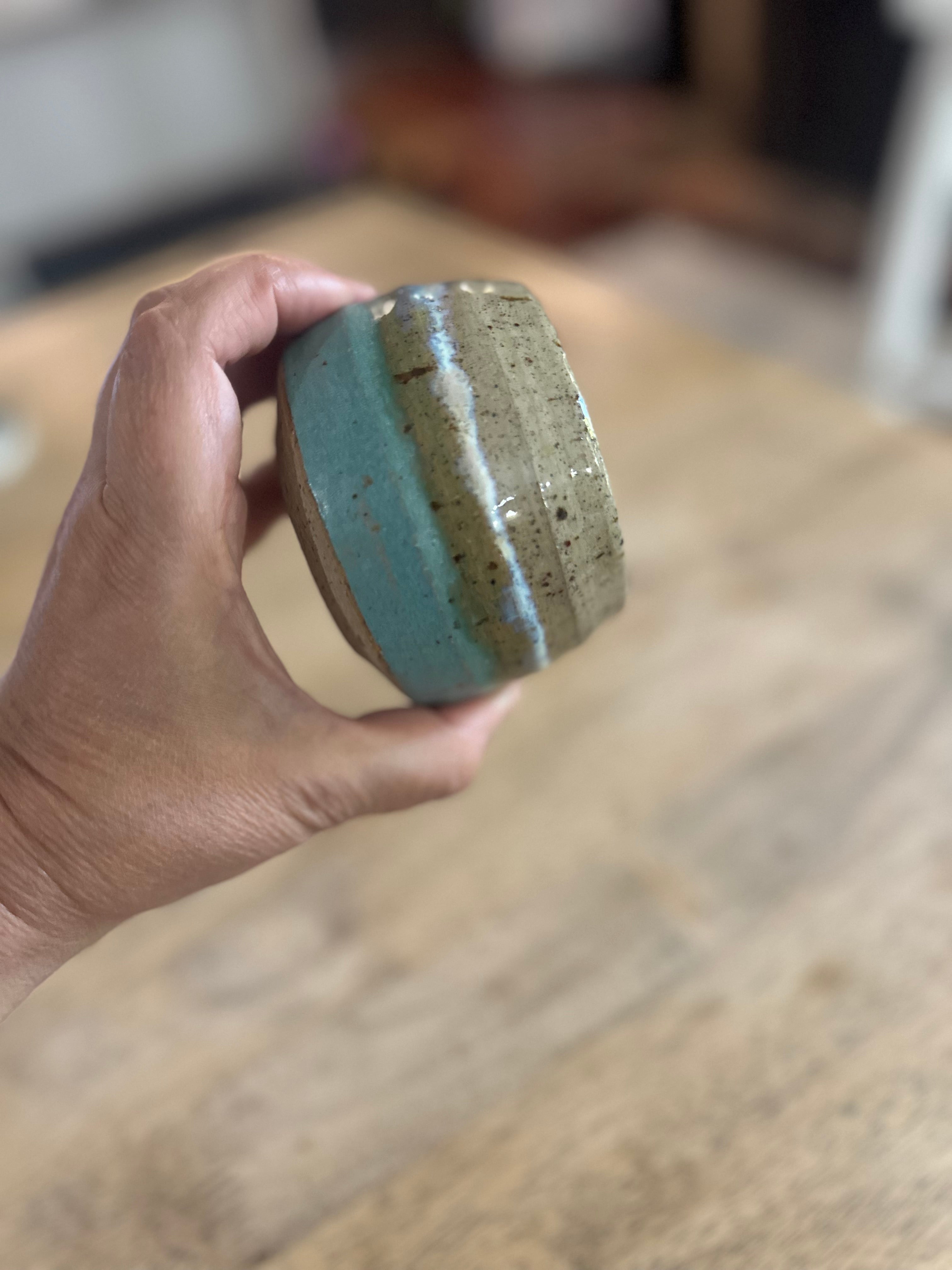 Stoneware Beaker - Coastal Horizon