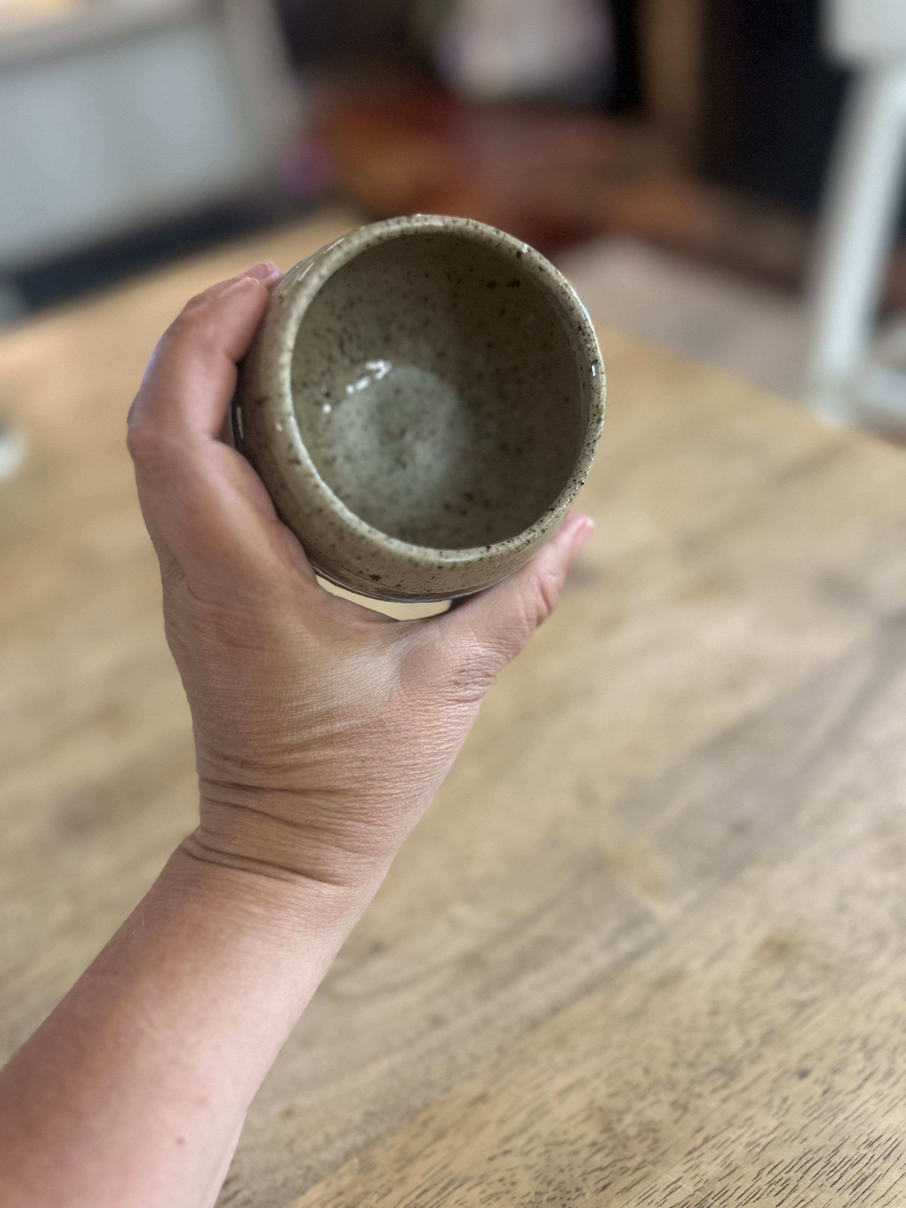 Stoneware Beaker - Coastal Horizon