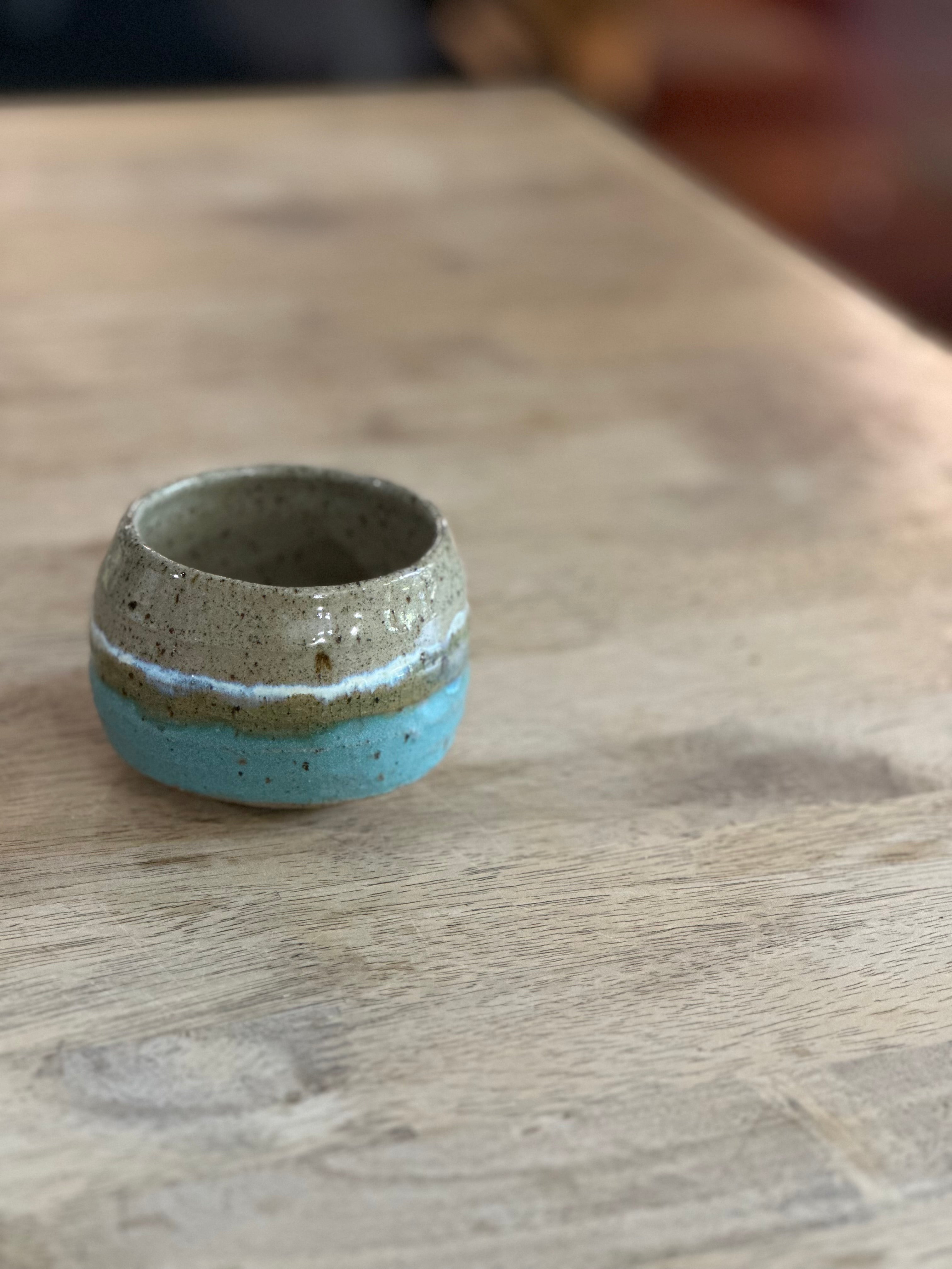 Stoneware Beaker - Coastal Horizon