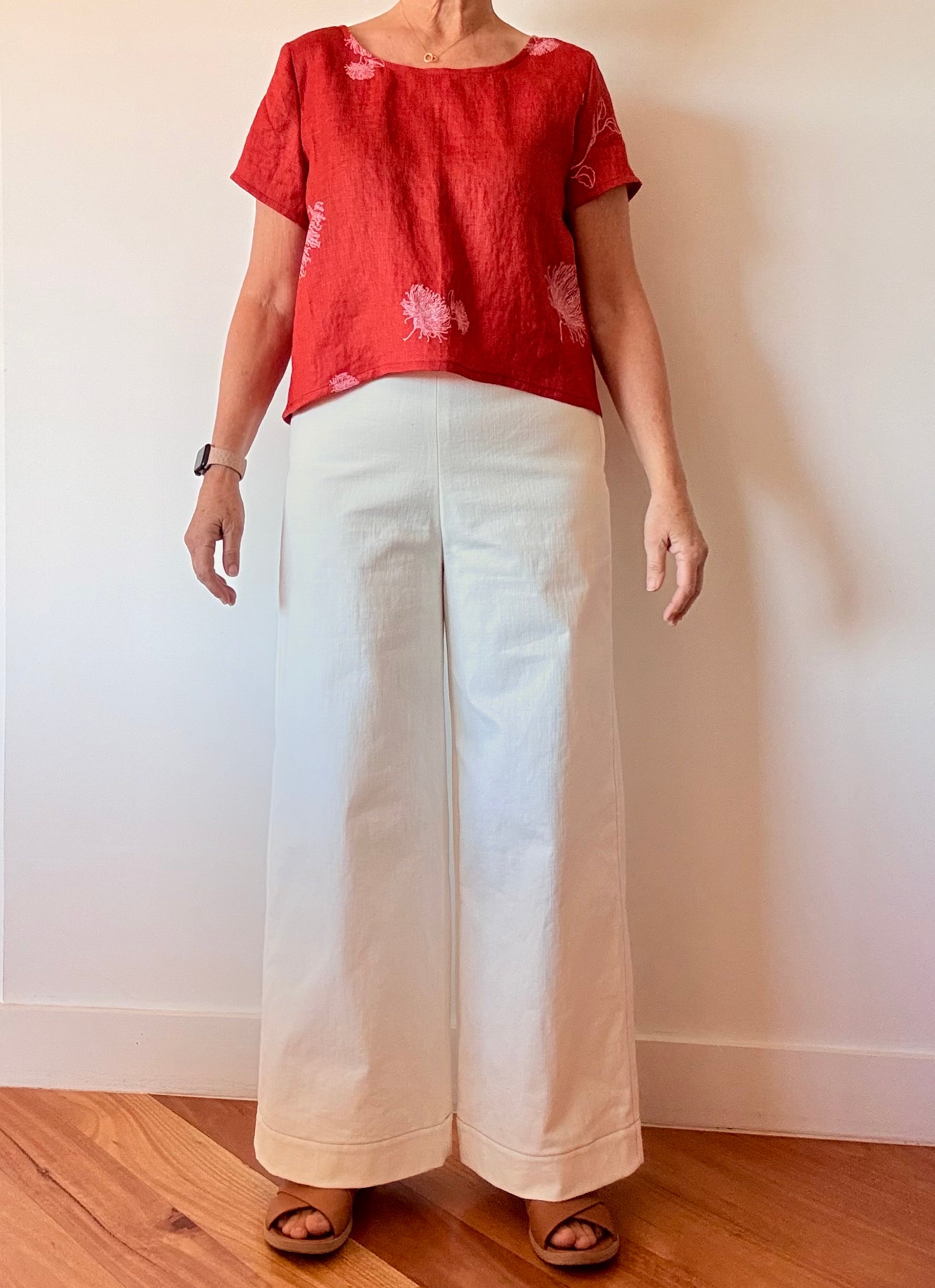 Wildflower Linen Top