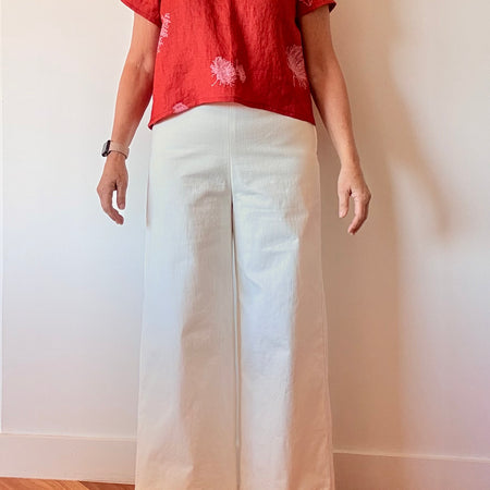 Wildflower Linen Top