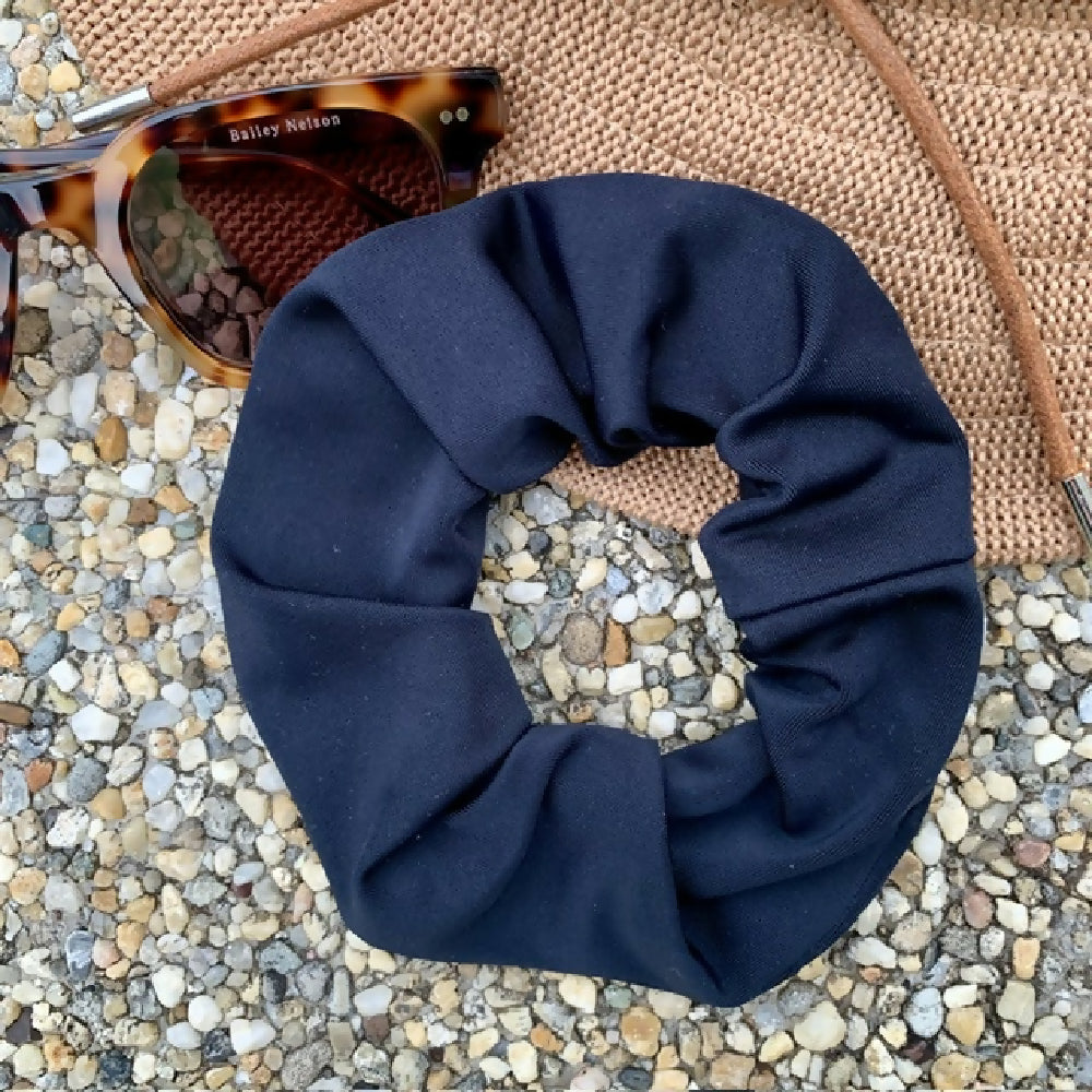 Black Swim Scrunchie