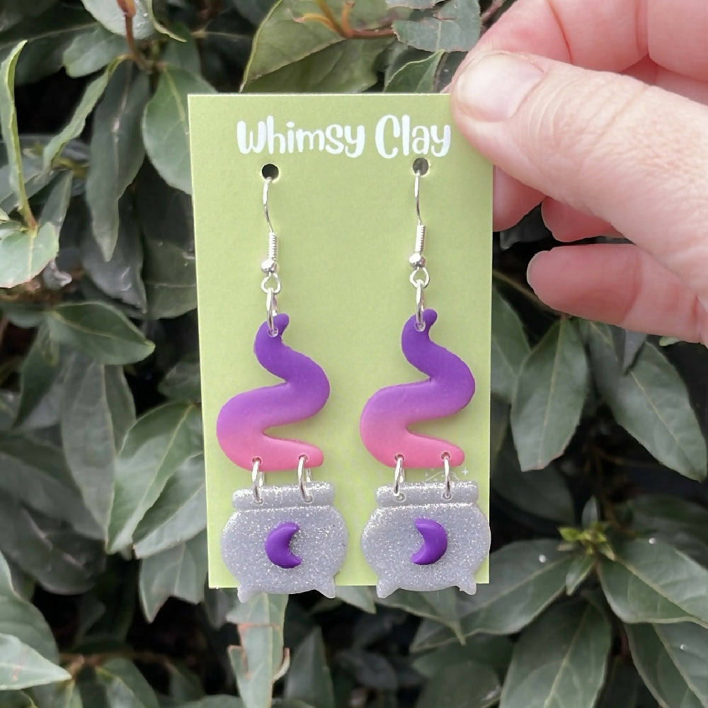 Cauldron Earrings