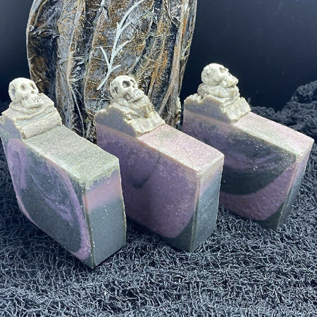 Organic rice water infused halloween soap