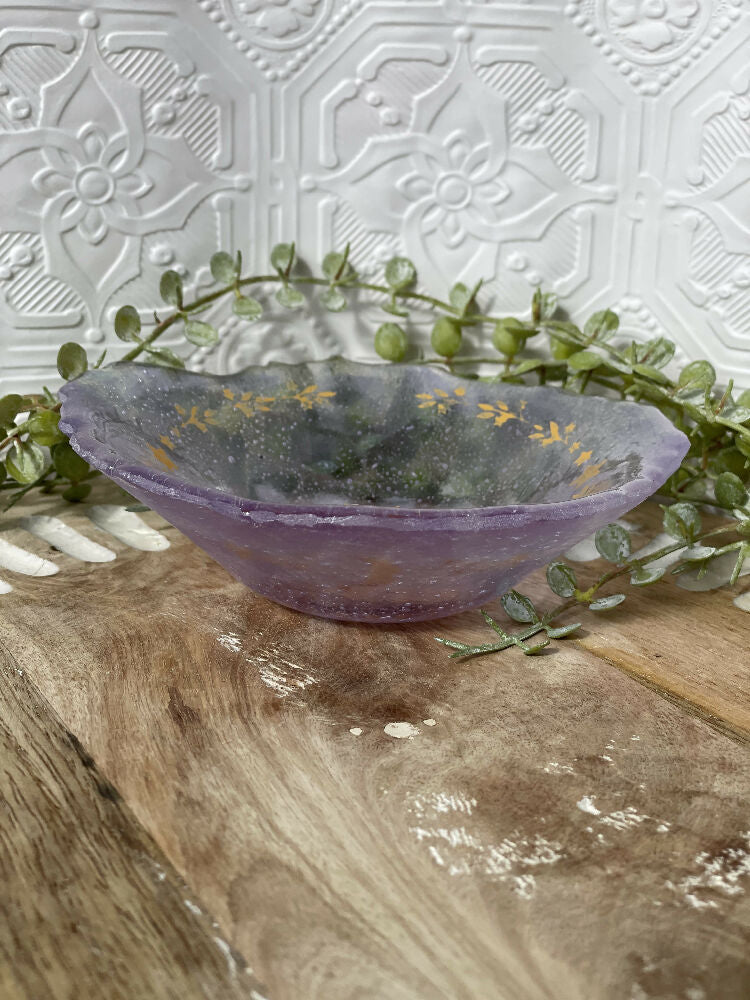 Lilac Trinket Bowl