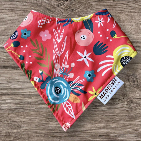 Bandana Style Waterproof Bib - Colourful