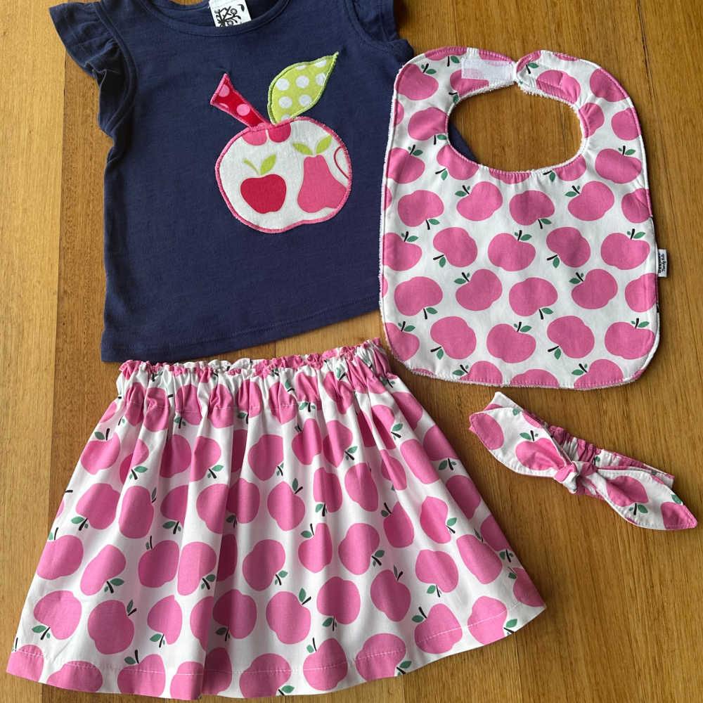 Baby Girl 4-Piece Gift Set โ Size 1