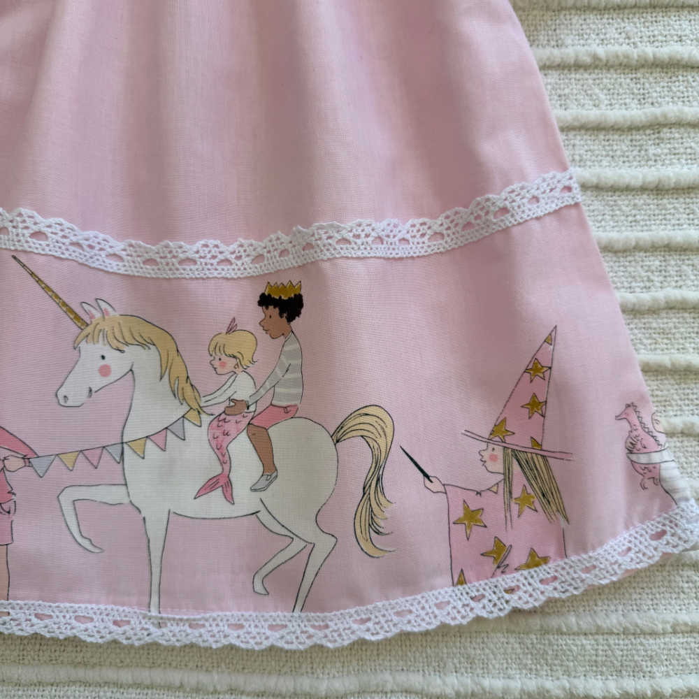 Handmade Baby Girl Dress | Pink | Size 000