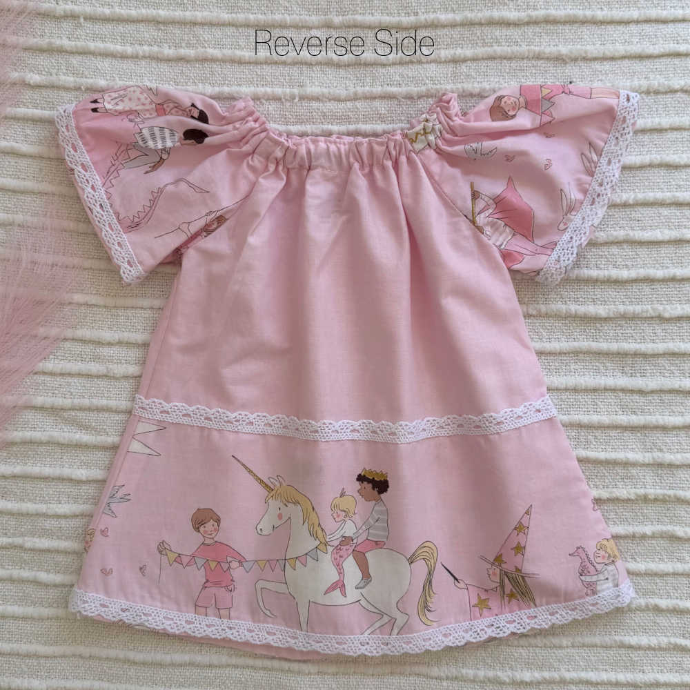 Handmade Baby Girl Dress | Pink | Size 000