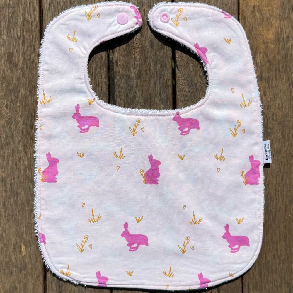 Handmade Reversible Baby Girl Set | Top, Bloomers, Bib | Size 1
