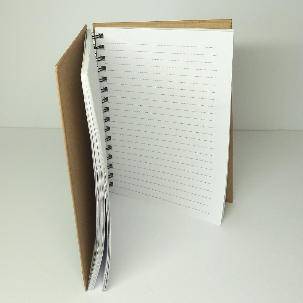 Black Cockatoo - Female Red tailed Black cockatoo Handpainted Notebook